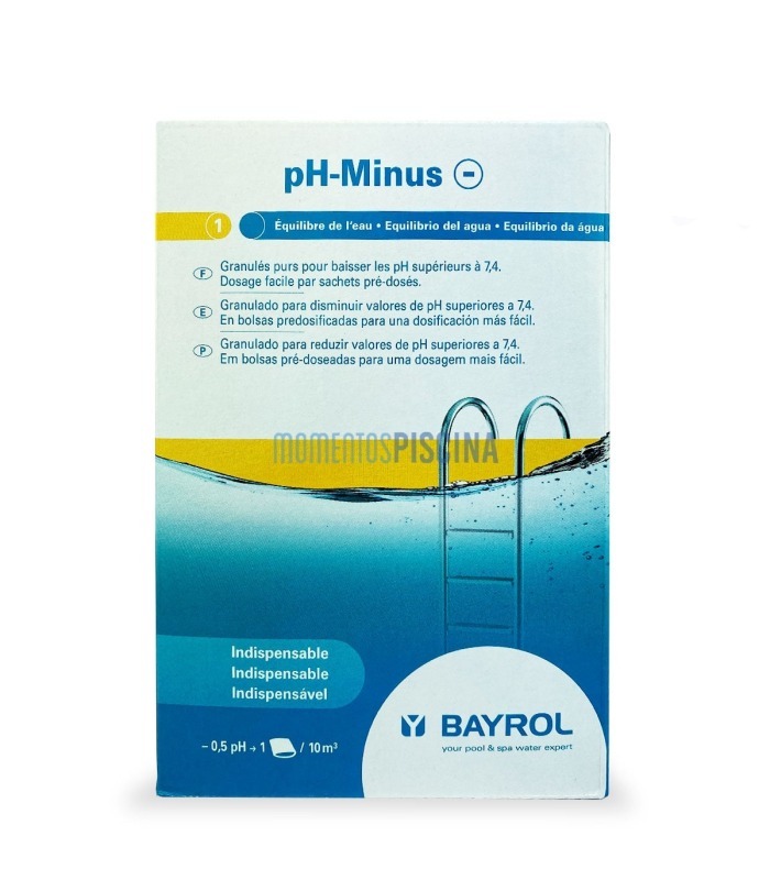 Reductor pH-Minus en bolsas BAYROL