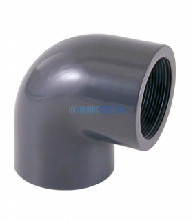 Mixed Elbow 90º PVC for gluing and threading
