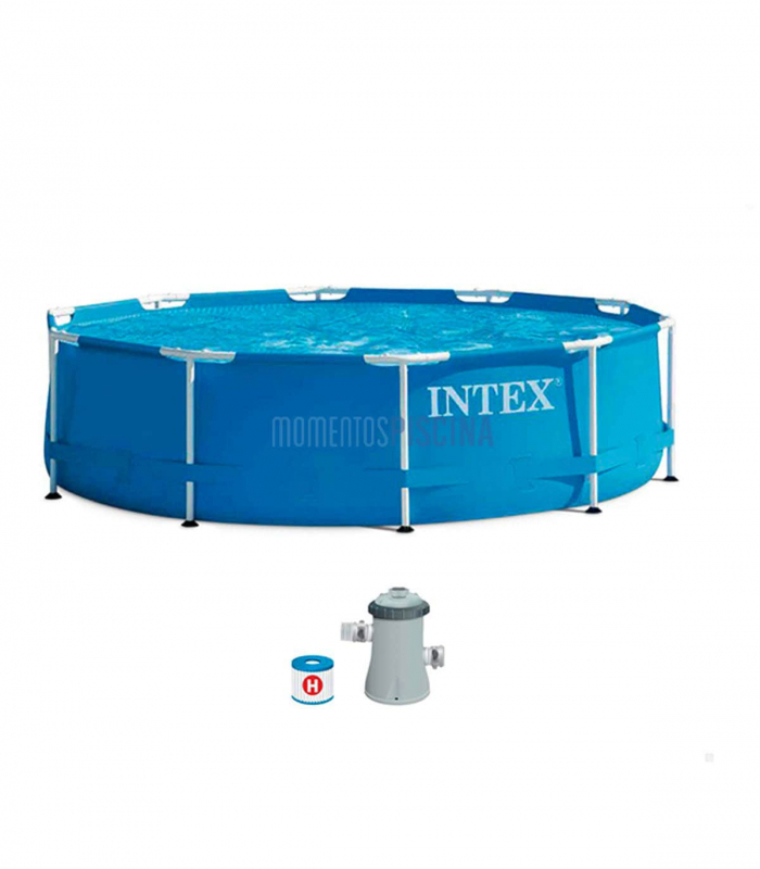 Demountable pool Intex Metal Frame 305x76 cm with filter system