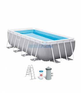 Pool Intex Prism Frame 400x200x100cm with filter system