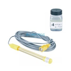 ORP electrode with calibration solutions