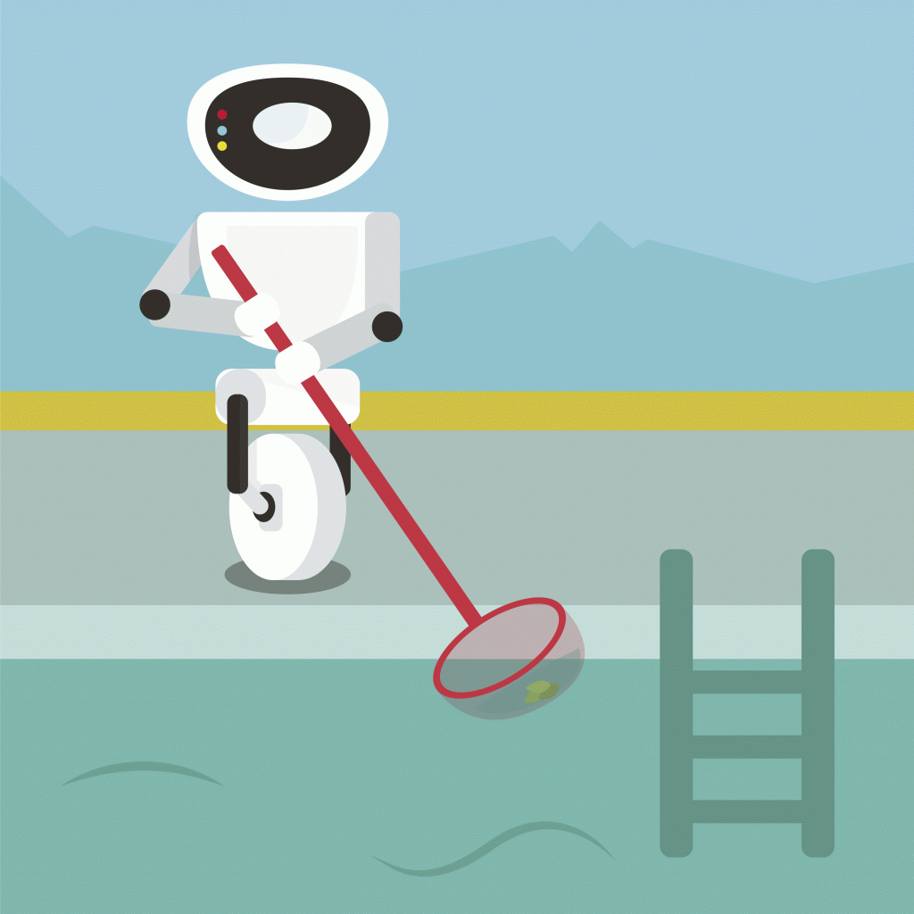 robot limpiafondos piscina