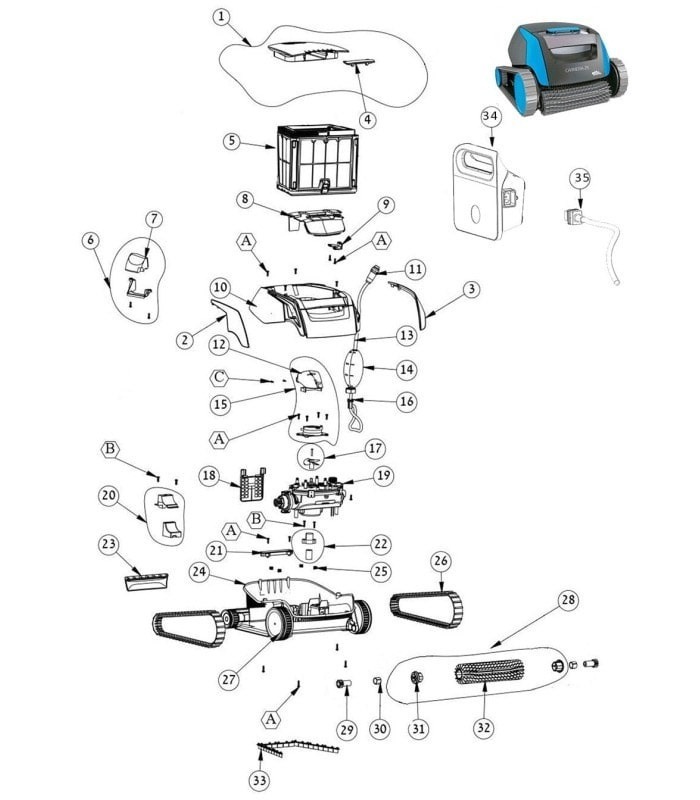 dolphin active 30 parts