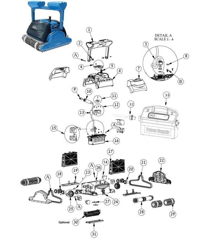 maytronics spare parts