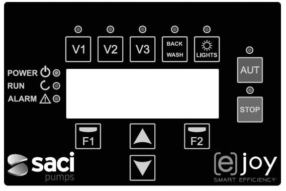 E-Joy frequency inverter display and functions