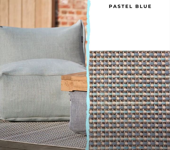 Color Pastel Blue Dotty Small